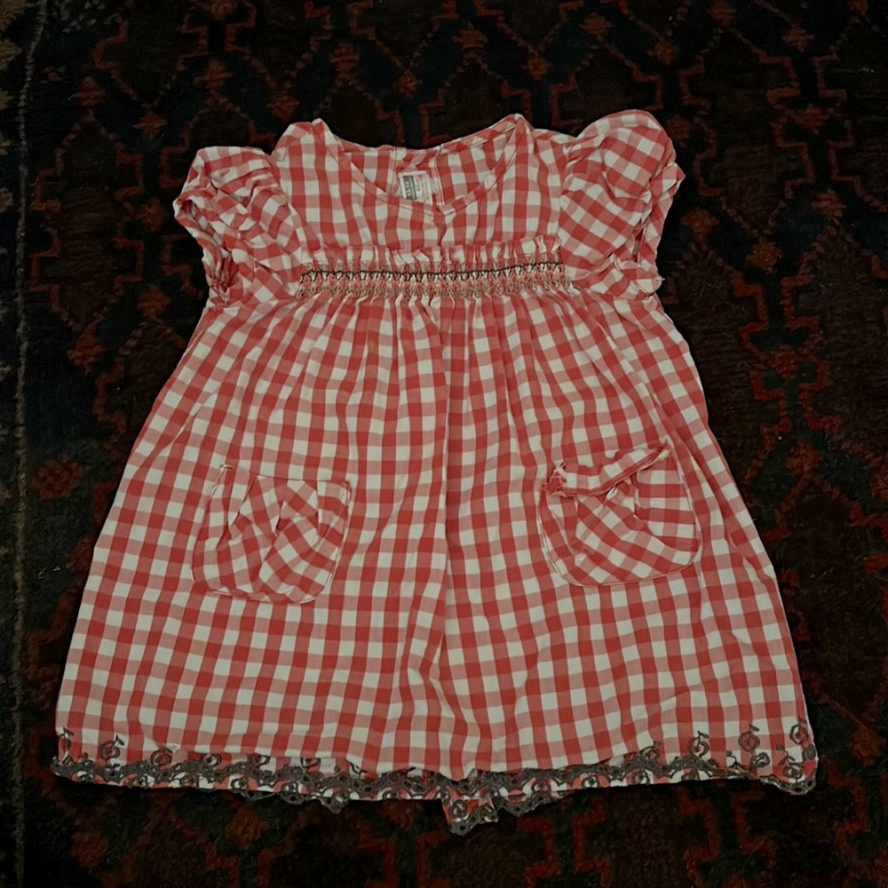 Zara Baby gingham dress